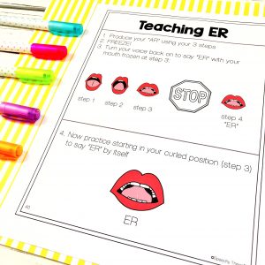 how to elicit the r sound tongue placement in speech therapy