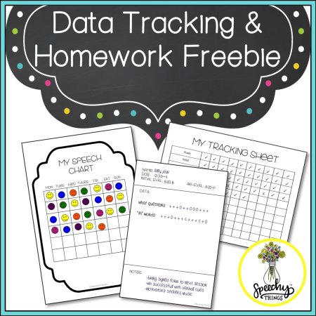 cover for speech therapy articulation data tracking