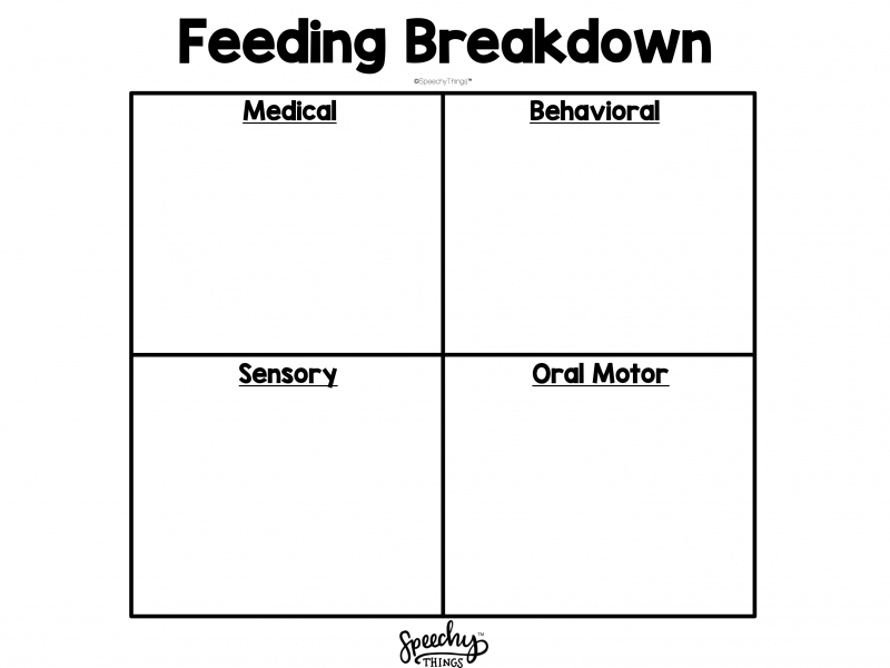 image of feeding therapy parent handout