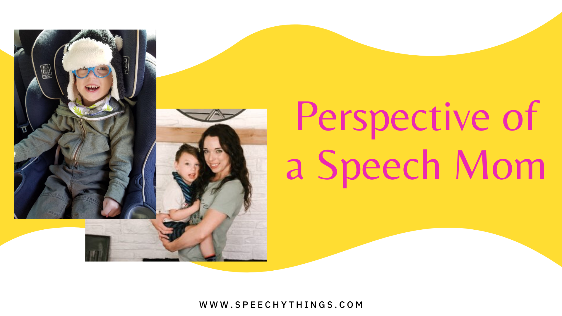 speech therapy mom's perspective